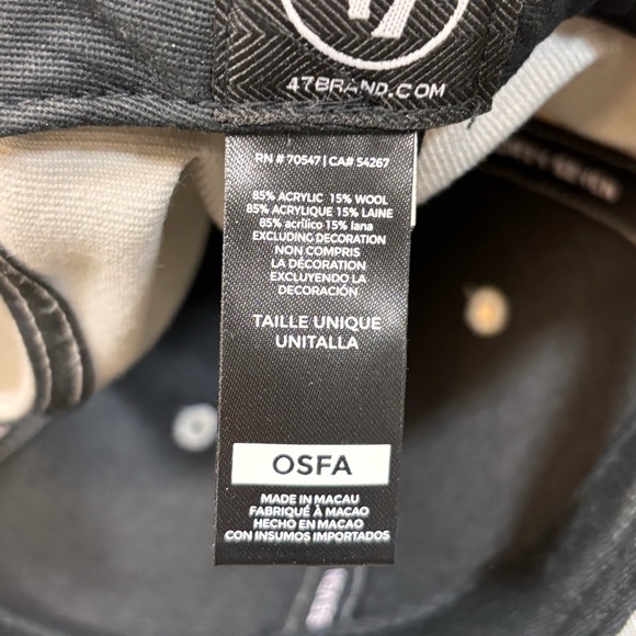 San Francisco Giants Hat Snapback Tan And Orange  '47 Brand Baseball MLB Logo - Picture 6 of 7